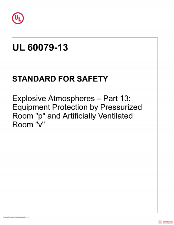 UL 60079-13 PDF UL 60079-13 PDF